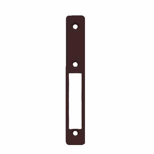 Ilco Ilco: FACEPLATE - DEADBOLT - FLAT NH DARK BRONZE ILCO-FP-DB-F-NH-313